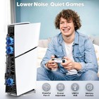 Ps5 Slim Cooling Fan For Ps5 Slim Disc digital Console Cooler Fan Led   Usb 3 0