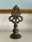 Vintage Cast Iron Finial Fence Post 6 5  Decorative