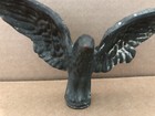 Vintage Cast Metal Brass Eagle Wings Spread Figural Finial Figurine