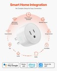 Vevor Smart Plug Works Wifi Smart Outlet With Alexa And Google Home 4-pack White