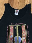 Fruit Of The Loom Heavy Cotton Vintage Tank Top Lafayette Louisiana Adult Medium