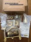 Kingston Brass Kb142 Twin Acrylic Handle Tub And Shower Faucet  Polished Brass