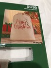 Nwt  Qty 3 Big Canvas Santa Gift Sack Christmas Canvas Bag 19x28  1  19x27  2 