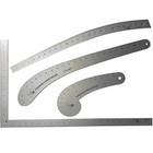 Cutex Fashion Designers Ruler Kit - French Curves  L-square  Curve Stick