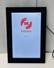 Frameo 10 1    Inch Digital Photo Frame Black Family New Scratch On Screen