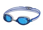 Speedo Junior Vanquisher 3 0 Swimming Slide   Lock Nose Bridge Goggle Blue white