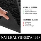 Welcome Mat Outdoor Indoor Front Door Mat Non Slip Waterproof Low Profile