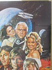 Battlestar Galactica Space Movie 1980 Vintage Poster Garage Cng269
