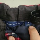 Janie And Jack Red Plaid Wool Dress Pants Holiday Tartan Size 8