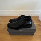 Stacy Adams Garrison Oxford Wingtip Brogue Black Leather Dress Shoes Men   s 8m 