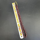 Beautiful Antique African Old Mosaic Glass Beads Strand Necklace 