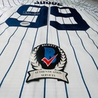 Beckett Aaron Judge Signed Jersey White Yankees Autograph Mint Condition 