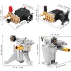 Pressure Washer Pump Horizontal vertical 3400 3700 4400 Psi Washer Pump