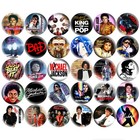 Michael Jackson 80s Pop King Of Pop 1 25  Pinback Buttons Retro Music 30 Pin Set