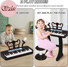 Kids Piano  37 Keys Toddler Piano Keyboard Toy Electronic Musical Instrument Edu