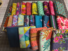 Mystery Box 25 Yards Anna Maria Fabric - One Yard Each - 100  Cotton Fabric
