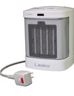Lasko Cd08200 Small Portable  Heater For Bathroom And Indoor Home Use  White 
