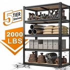 Heavy Duty Metal Garage Shelving Rack 2000lbs 4 5 6-tier Steel Shelf 60  72  84 