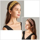 Springtime 6pcs Wide Plastic Headbands For Women 1 Count  pack Of 6   Model 1 