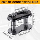  40 Roller Chain Connecting Links 15 Pack Heavy Duty Master Links