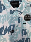 O   neill Men   s Trvlr Upf Traverse Relaxed Fit Button Down Blue Shirt Sz S Nwt