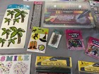 Huge Lot Of Crafting Stickers foam Shapes And More