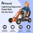 Hauck Lightning Pedal Ride On Go Kart Toy For Boys   Girls  Orange  open Box 