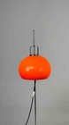 Modern Mid Century Floor Lamp Elegant Lamp  Vintage Orange Floor Lamp Handmade