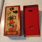 1930 s Ingersoll Mickey Mouse Deluxe Watch And Box Beauty 1937  With Charms