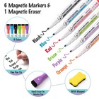 4-pack Magnetic Dry Erase Board Sheet For Refrigerator  12x8 Erasable Fridge    