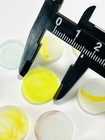 Japanese Ohajiki Natural Sea Glass Surf-tumbled Beach Glass Yellow Mix