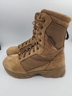 Smith   Wesson Breach 2 0 8  Side Zip Tactical Boots In Coyote Combat Size 7
