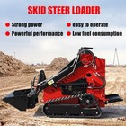 New 1830lbs Mini Skid Steer Loader Gas Epa B s Engine 13 5hp Power  With Track
