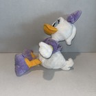 Disney Store Authentic Daisy Duck Plush Stuffed Animal Doll Lavender Oufit 14   