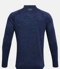 Size Large Tall Lt-men Under Armour Ua Tech 1 2 Zip Long Sleeve Academy Blue New