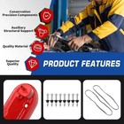 Upgrade Red Valve Cover Compatible With Silverado A Pair Of Red Valve Covers