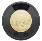 2022 Canada Qeii Black Ring Toonie  18for 2  Same Day Free Shipping Last 12 Pair