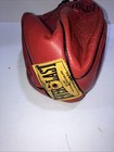 Vintage Everlast Speed Punching Bag  4213 Genuine Leather  gyro Balanced  Red