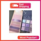 9 Colors Taupe Eyeshadow Palette Set - Mauve Purple Taupe Eye Shadow Palette Mak