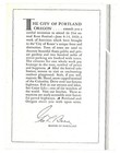 1929 Portland 21st Annual Rose Festival  Portland Oregon Brochure