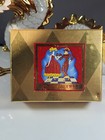 Estee Lauder Knowing Egg With Tassel Solid Perfume Compact Vintage