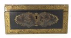 Antique 19th C  Chinese Export Lacquered Chinoiserie Box