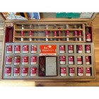 Vintage 1937 Chemcraft Chemistry Outfit No 5 Porter Chemical Co Wooden Case Set