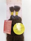 Blended Human Hair Super Wave Bulk Wet Wavy For Braiding 16-24   Select Colors