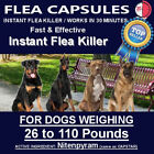      50 Capsules Nitenpyram 57mg      Instant Fast Fleapill  - Large Dogs 26-100 Lbs