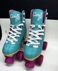 Candi Girl Womens Sz 6 Roller Derby Sabina Skates Turquoise   Pink