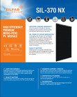  sealed Pallet Of 26  New Silfab Solar 370 W Solar Panels - Sil-370 Nx