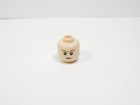 Lego Male Boy Dual Sided Flesh Head W  Dark Tan Eyebrows Minifig A11