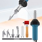 1600w Professional Hot Air Torch Heat Gun Plastic Welding Gun Pvc Welder 110v