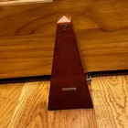 Seth Thomas Wood Metronome Wind Up Music Timer Vintage 9  Tested Working Video